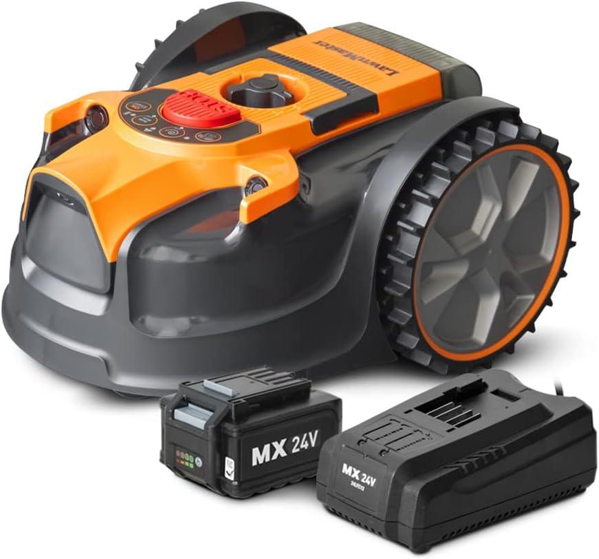 512N4vbR3RL._AC_SL1000_ Tondeuse robot LAWNMASTER autonome 24v sans fil périmétrique – Image 1