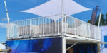 Conteneur événementiel extensible 2x20DV avec terrasse sur le toit – Image 7