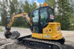 Mini-pelle CAT 305CR 2022 – 153 heures – Occasion