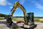 Mini-pelle d’occasion New Holland E50B SR (2012) – 5,1T + Remorque – Image 2