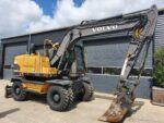 Pelle sur pneus Volvo EW140C 2008 – 14,6T – Occasion – Image 3