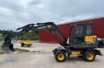 Pelle sur pneus Volvo EW60E 2017 – 5,9T – Marteau + 3 Accessoires – 3635h – Image 4