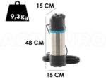 Pompe Gardena à immersion 5900/4 inox automatic – pour eaux claires – 900W – Image 4