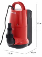 Pompe submersible pour eaux claires Einhell GC-SP 5511 IF – Flotteur intégré – Image 12